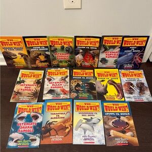 Who Would Win? Set Of 13 Books, Jerry Pallotta